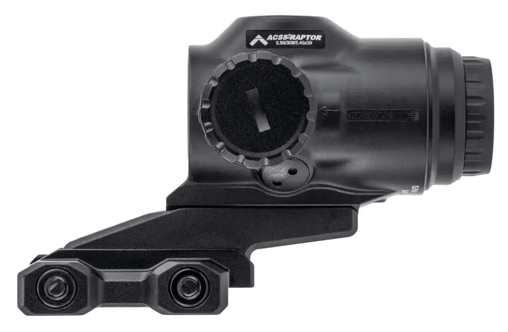 Приціл призматичний Primary Arms SLx 3X MicroPrism сітка ACSS Raptor 5.56/.308 Meter. Black Фото 3